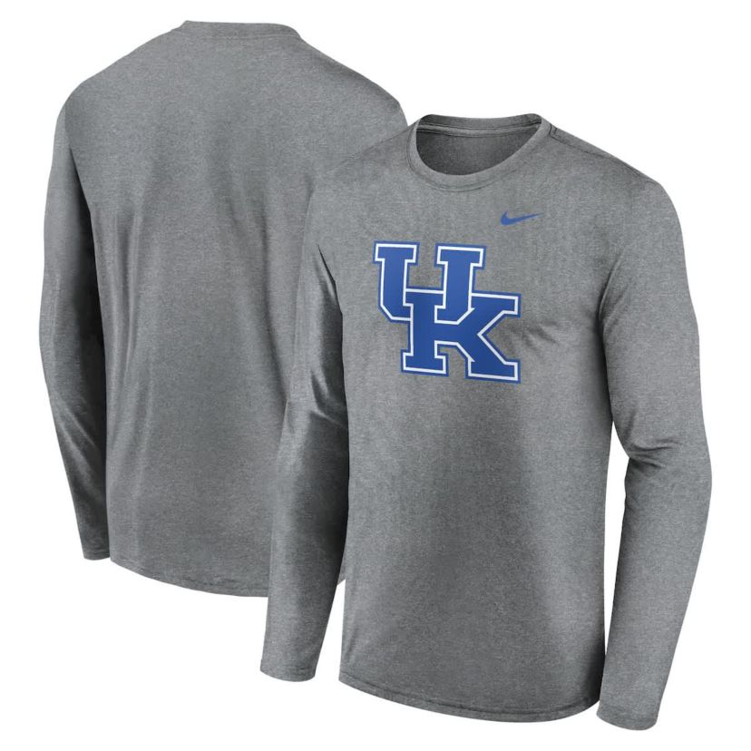 NCAA Nike Kentucky Wildcats Primetime Primary Legend Long Sleeve T-Shirt