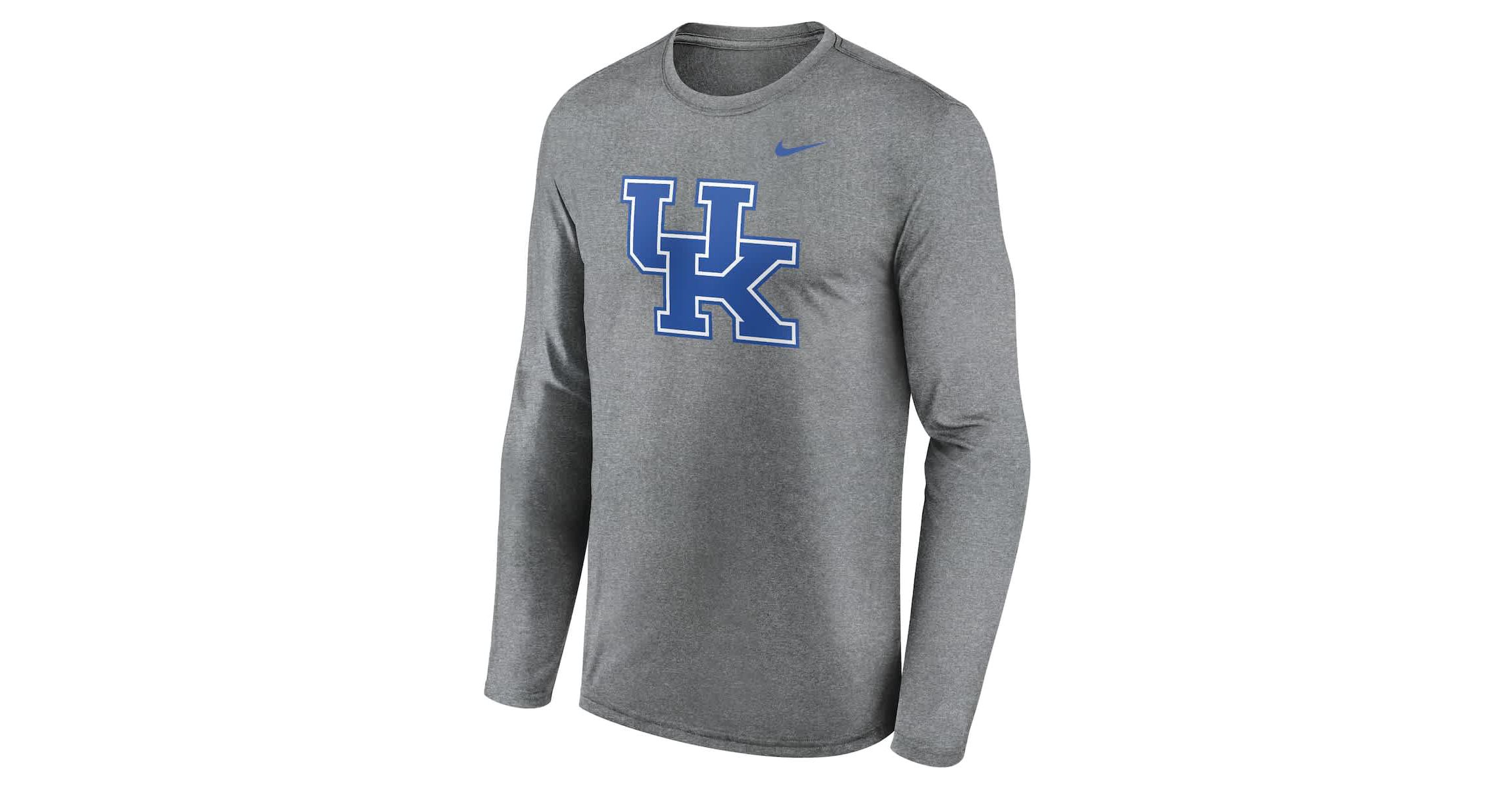 NCAA Nike Kentucky Wildcats Primetime Primary Legend Long Sleeve T-Shirt