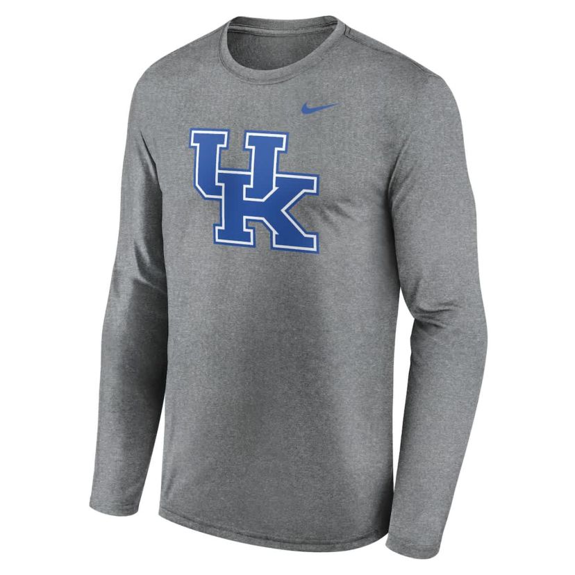 NCAA Nike Kentucky Wildcats Primetime Primary Legend Long Sleeve T-Shirt