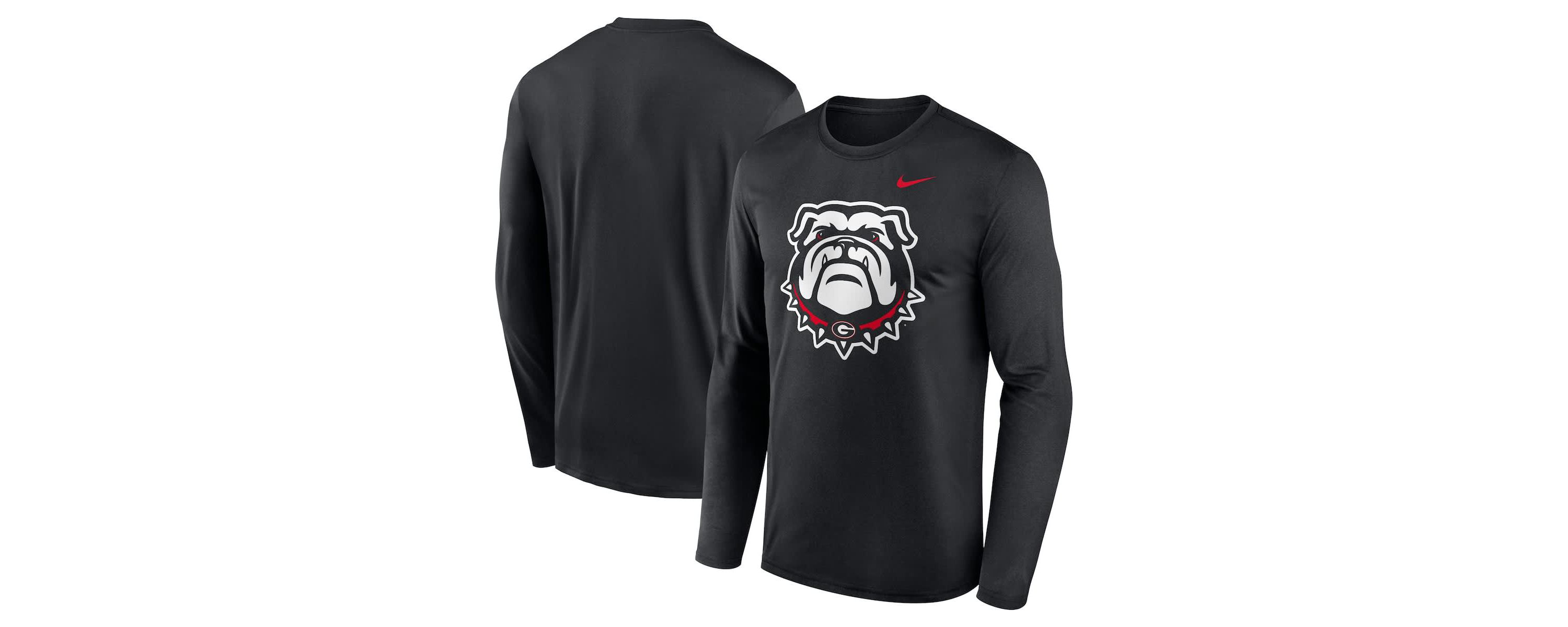 NCAA Nike Georgia Bulldogs Primetime Alternate Logo Legend Performance Long Sleeve T-Shirt