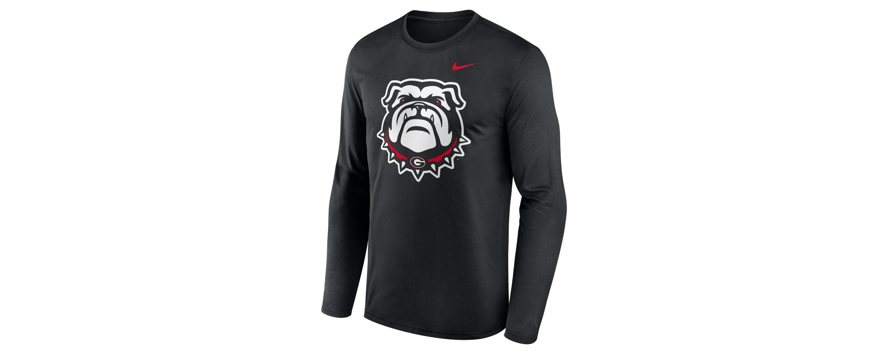 NCAA Nike Georgia Bulldogs Primetime Alternate Logo Legend Performance Long Sleeve T-Shirt