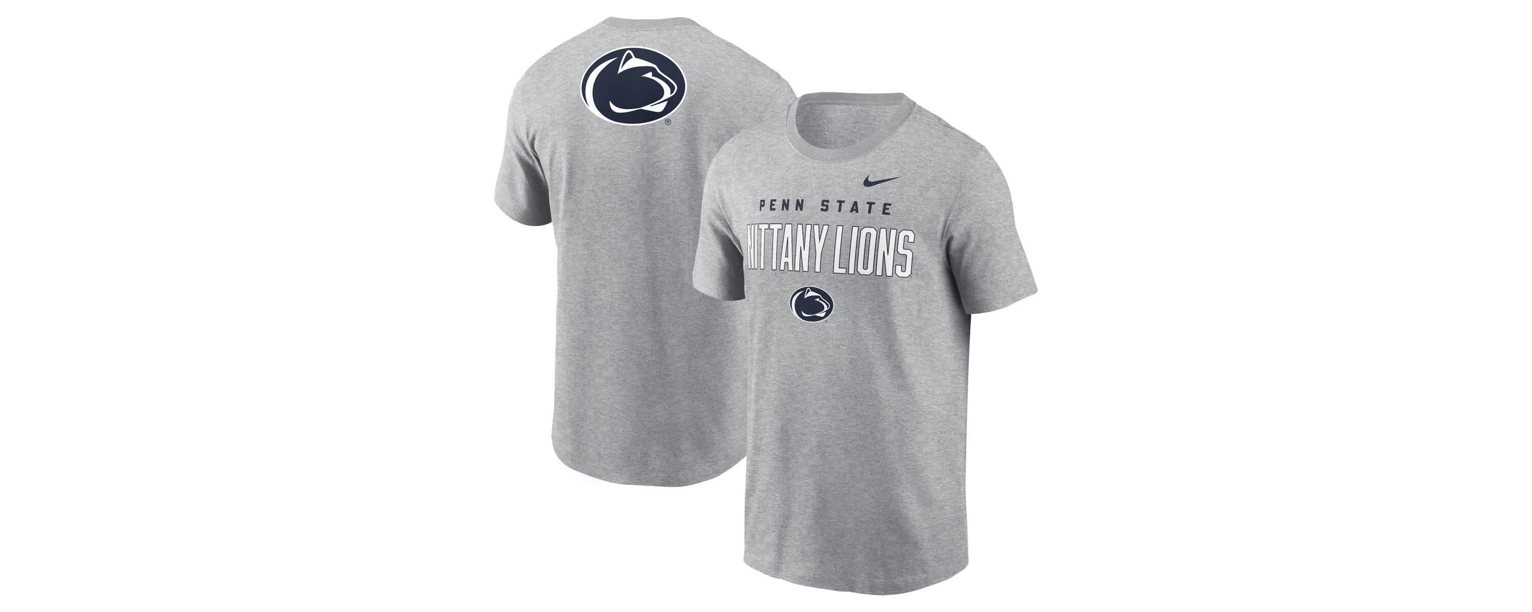NCAA Nike Penn State Nittany Lions Campus 2-Hit Primary Mascot T-Shirt