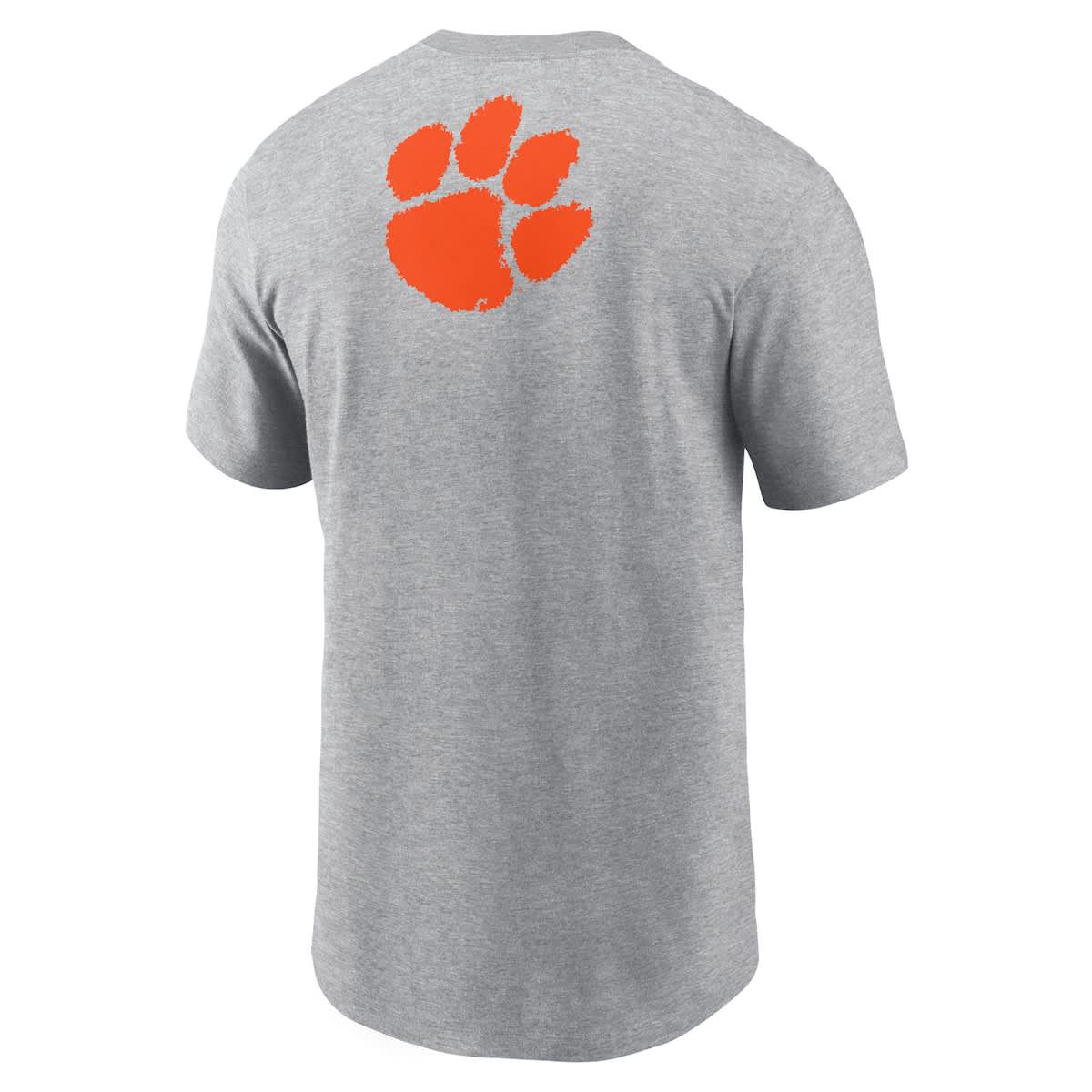 NCAA Nike Clemson Tigers Campus 2-Hit Primary Mascot T-Shirt