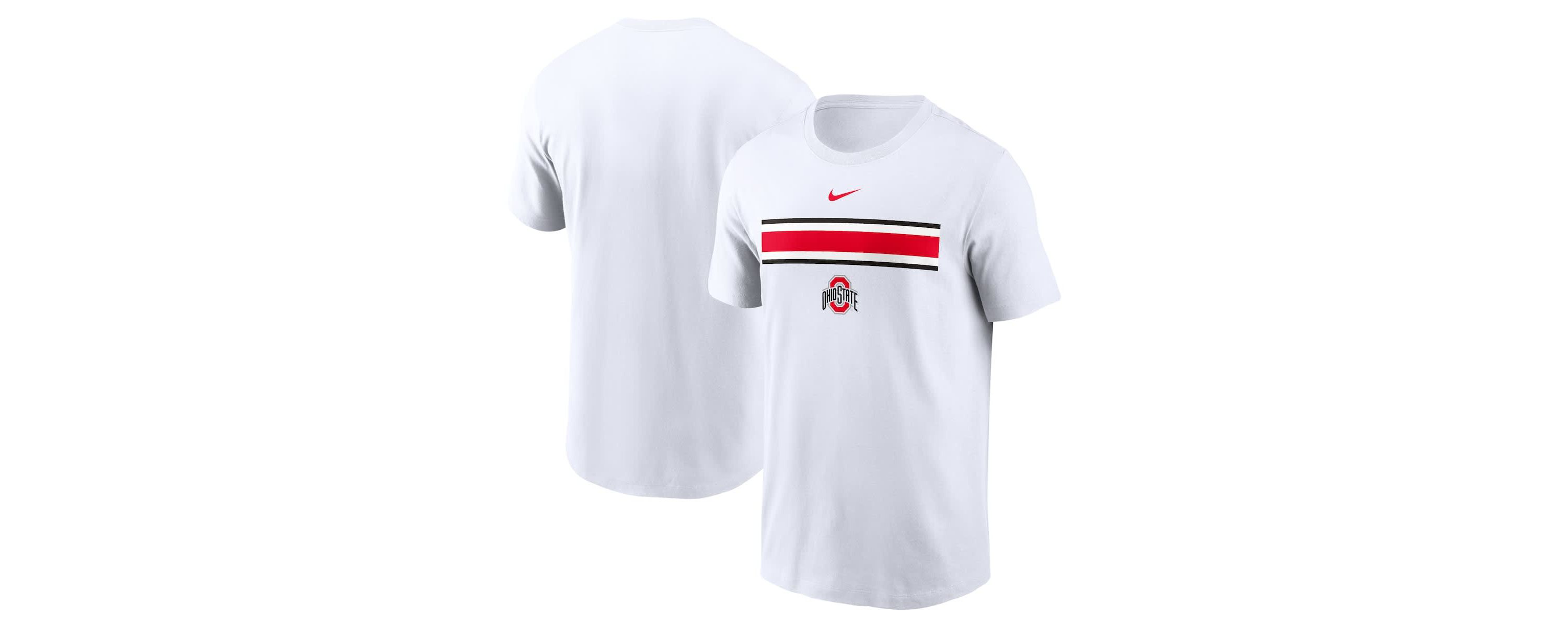 NCAA Nike Ohio State Buckeyes Campus Pattern T-Shirt
