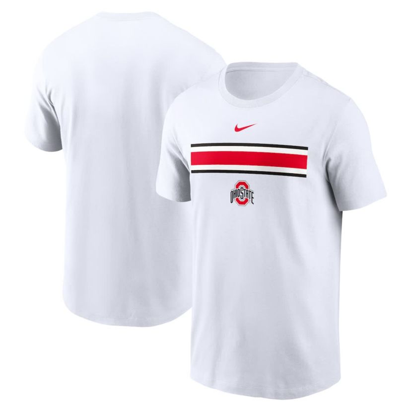 NCAA Nike Ohio State Buckeyes Campus Pattern T-Shirt