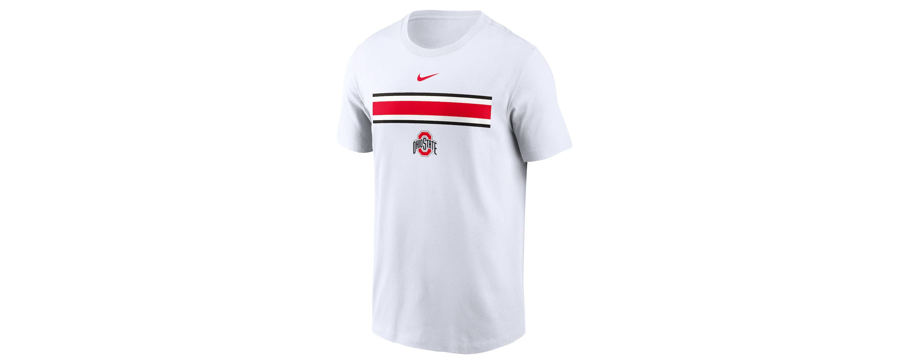 NCAA Nike Ohio State Buckeyes Campus Pattern T-Shirt