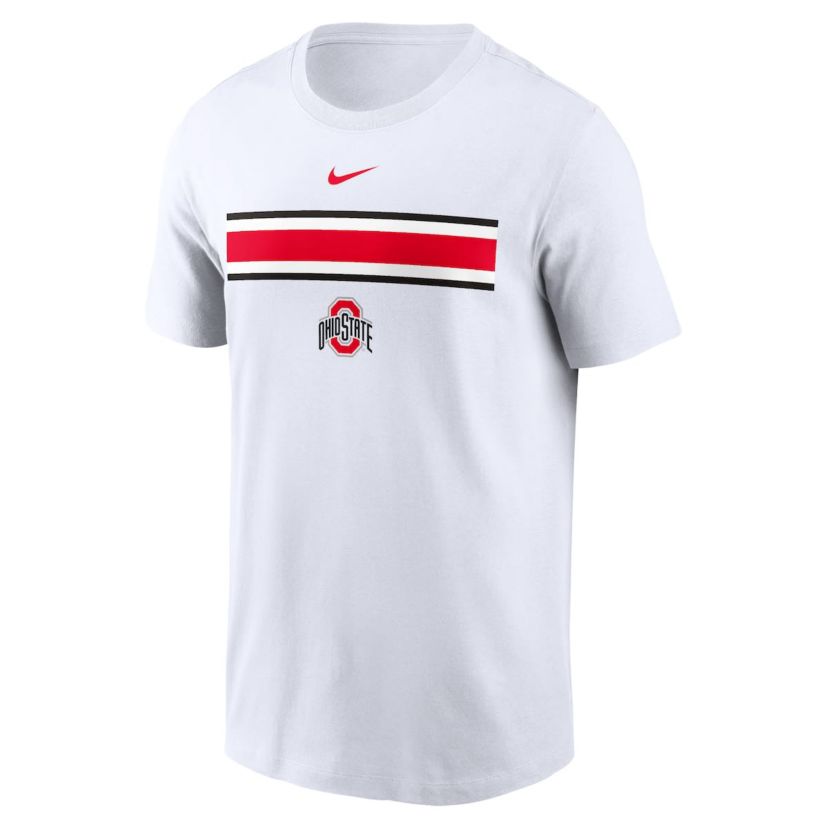 NCAA Nike Ohio State Buckeyes Campus Pattern T-Shirt