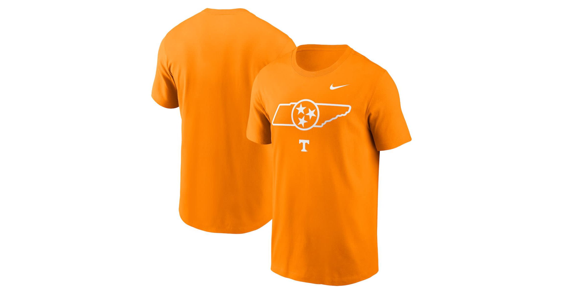 NCAA Nike Tennessee Tennessee Volunteers Campus State Shape T-Shirt