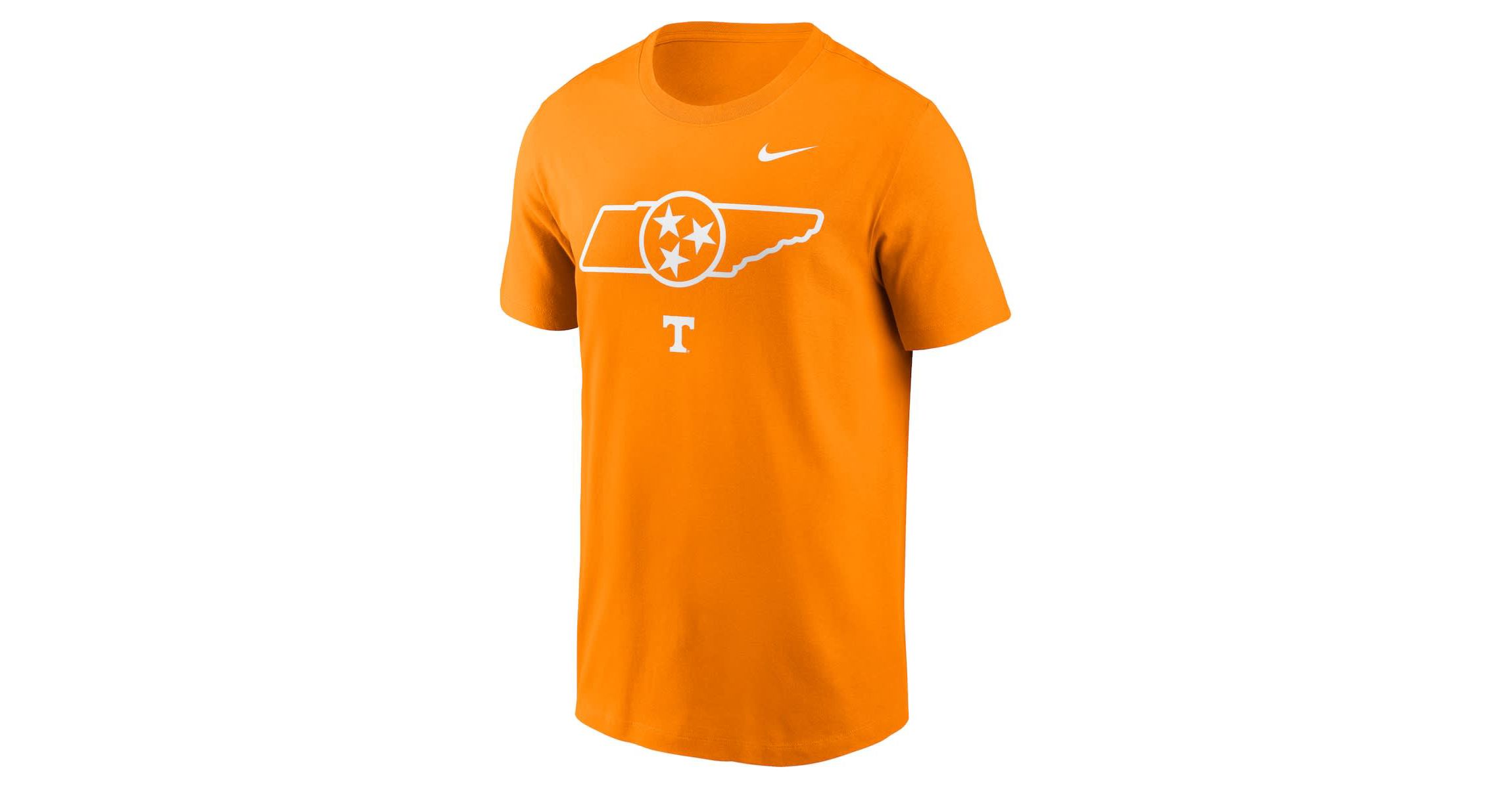 NCAA Nike Tennessee Tennessee Volunteers Campus State Shape T-Shirt