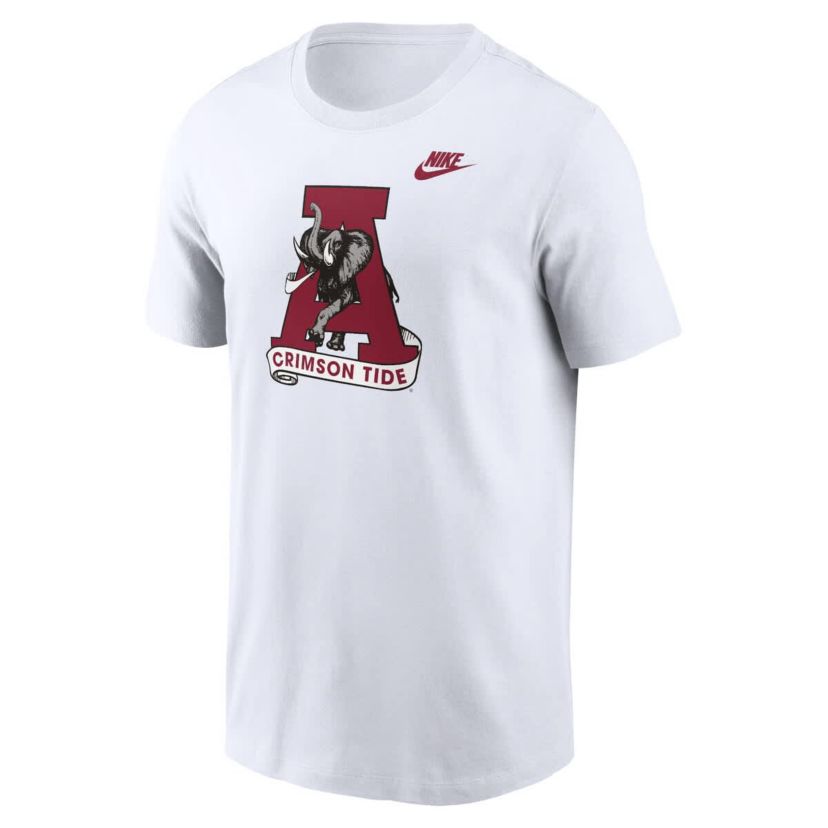 Alabama Crimson Tide NCAA Nike Alabama Tide Legacy Alternate Logo T-Shirt