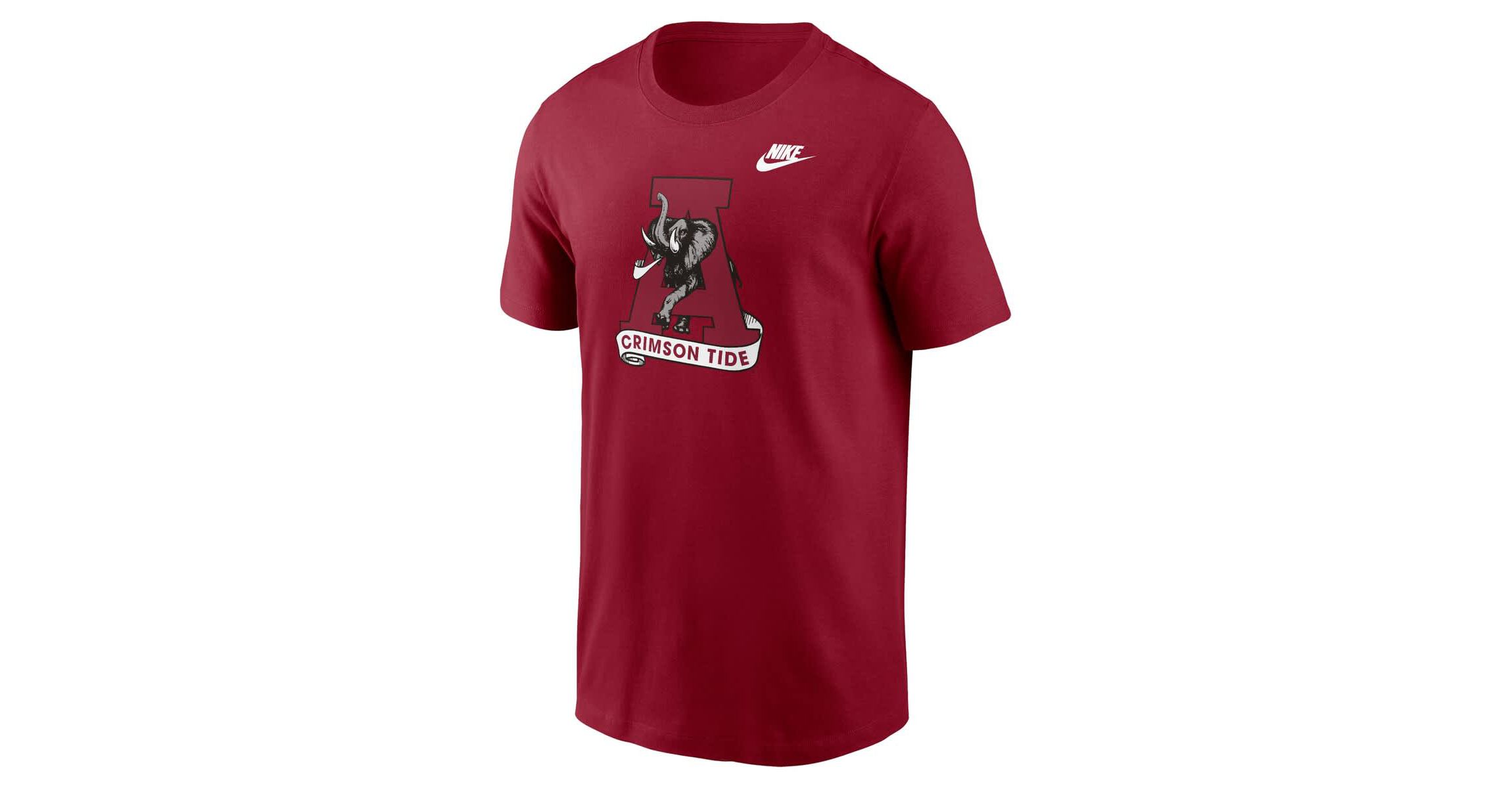 Alabama Crimson Tide NCAA Nike Alabama Tide Legacy Alternate Logo T-Shirt