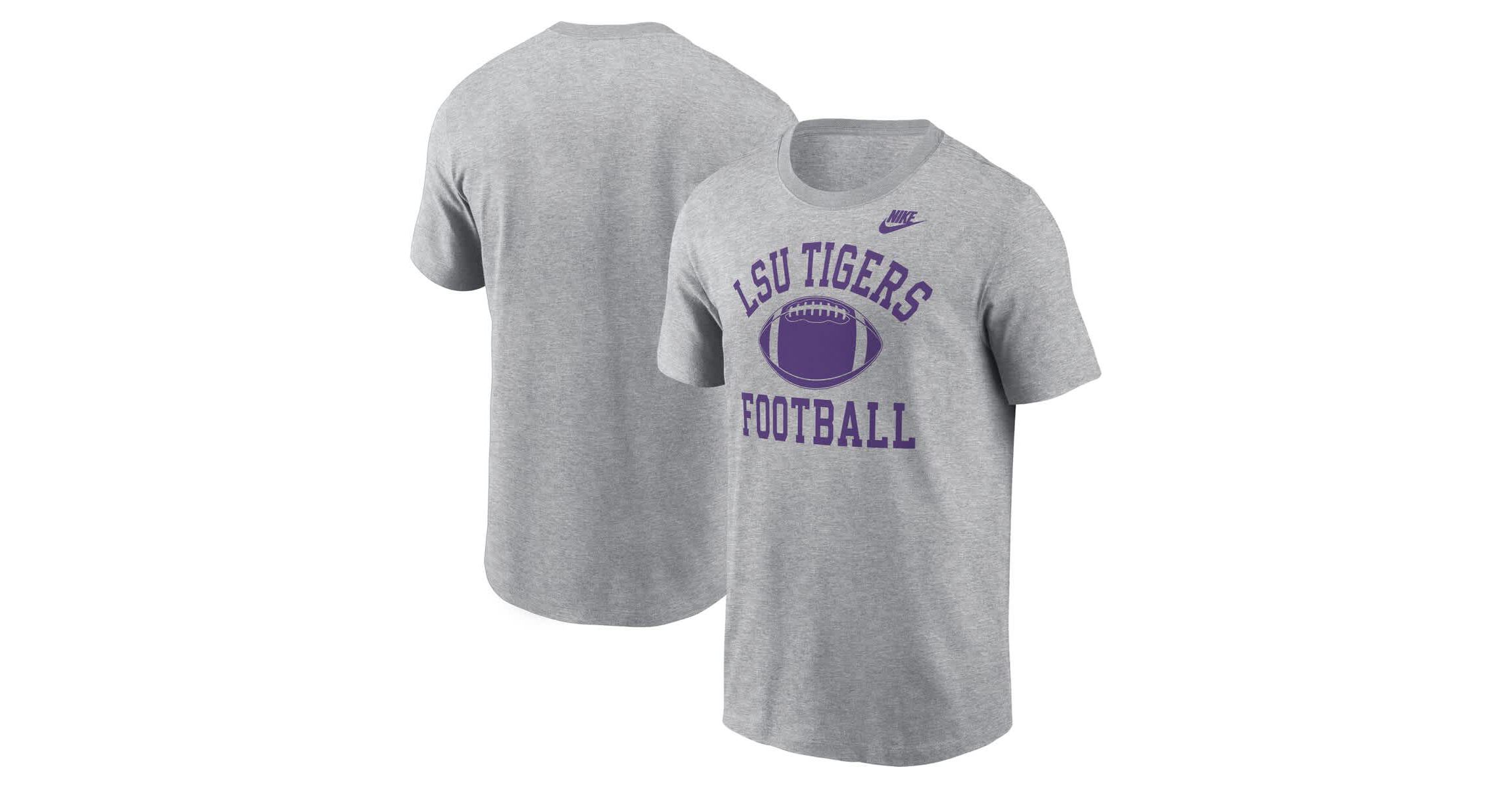 NCAA Nike LSU Tigers Legacy Football Icon T-Shirt