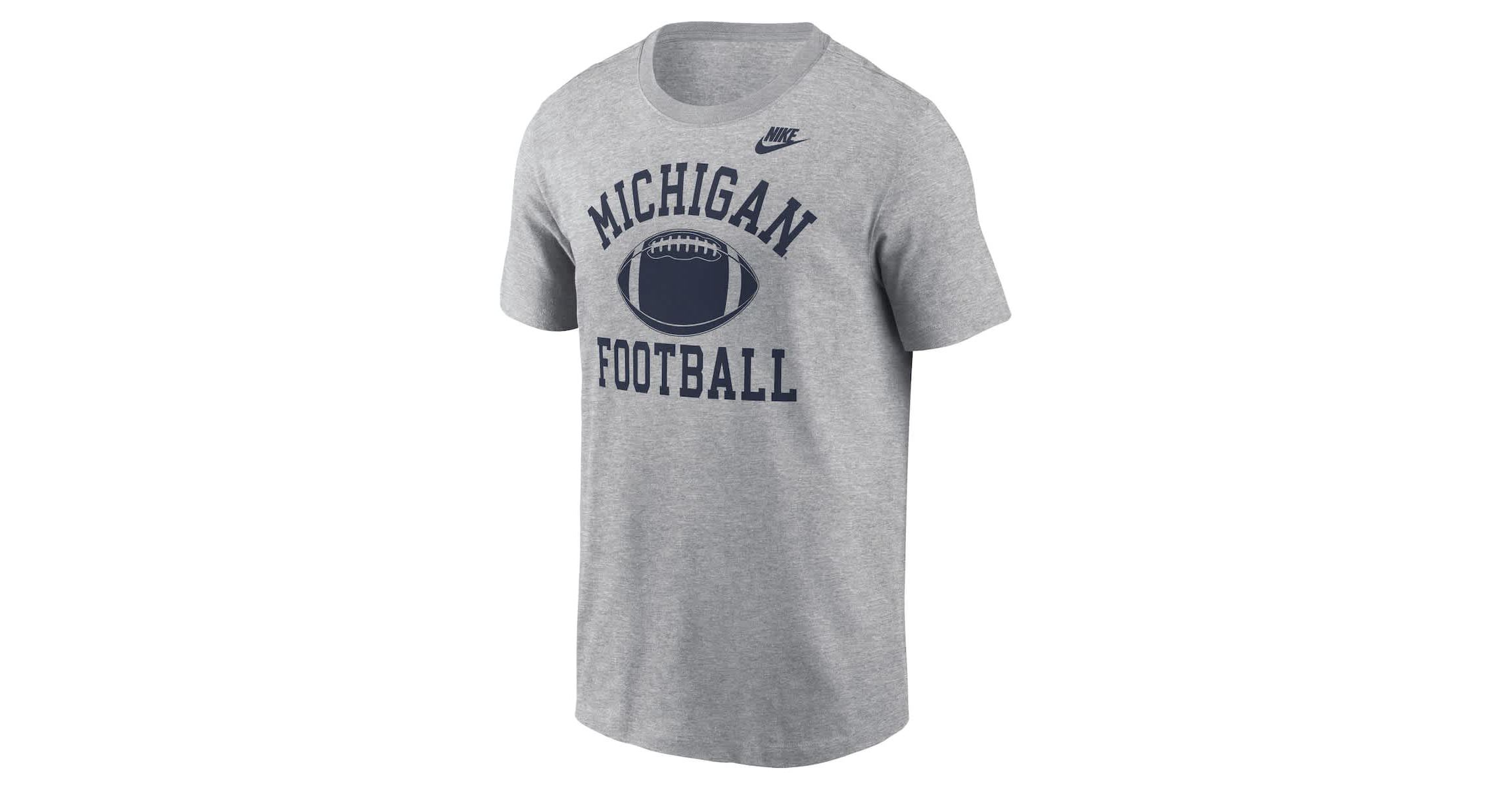 NCAA Nike Michigan Wolverines Legacy Football Icon T-Shirt
