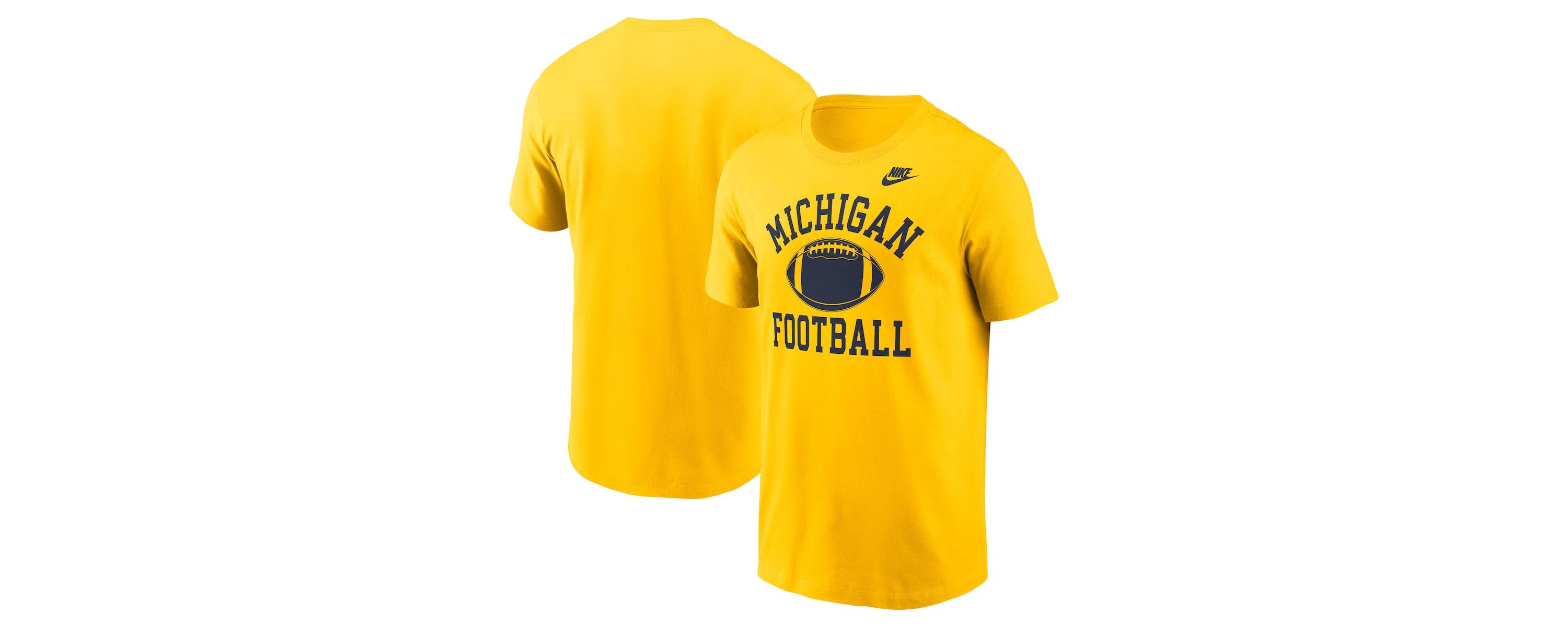 NCAA Nike Michigan Wolverines Legacy Football Icon T-Shirt