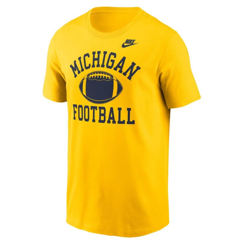 NCAA Nike Michigan Wolverines Legacy Football Icon T-Shirt