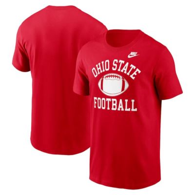 Men's NCAA Nike Ohio State Buckeyes Legacy Football Icon T-Shirt, XL