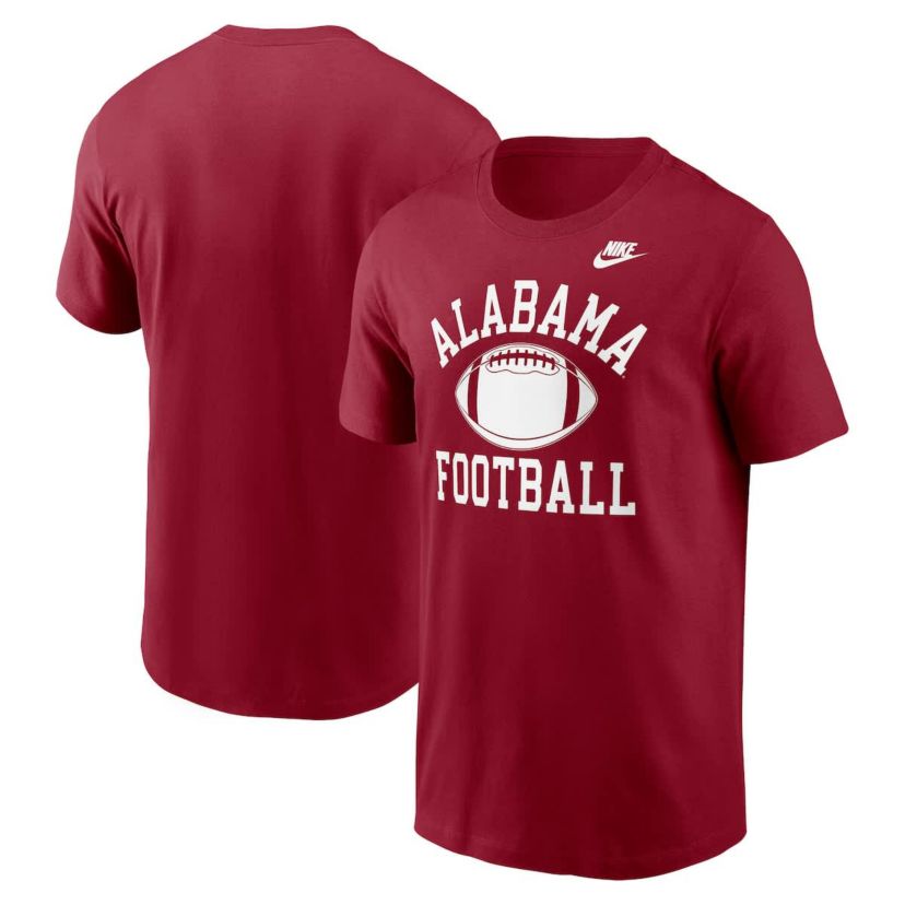 Alabama Crimson Tide NCAA Nike Alabama Tide Legacy Football Icon T-Shirt