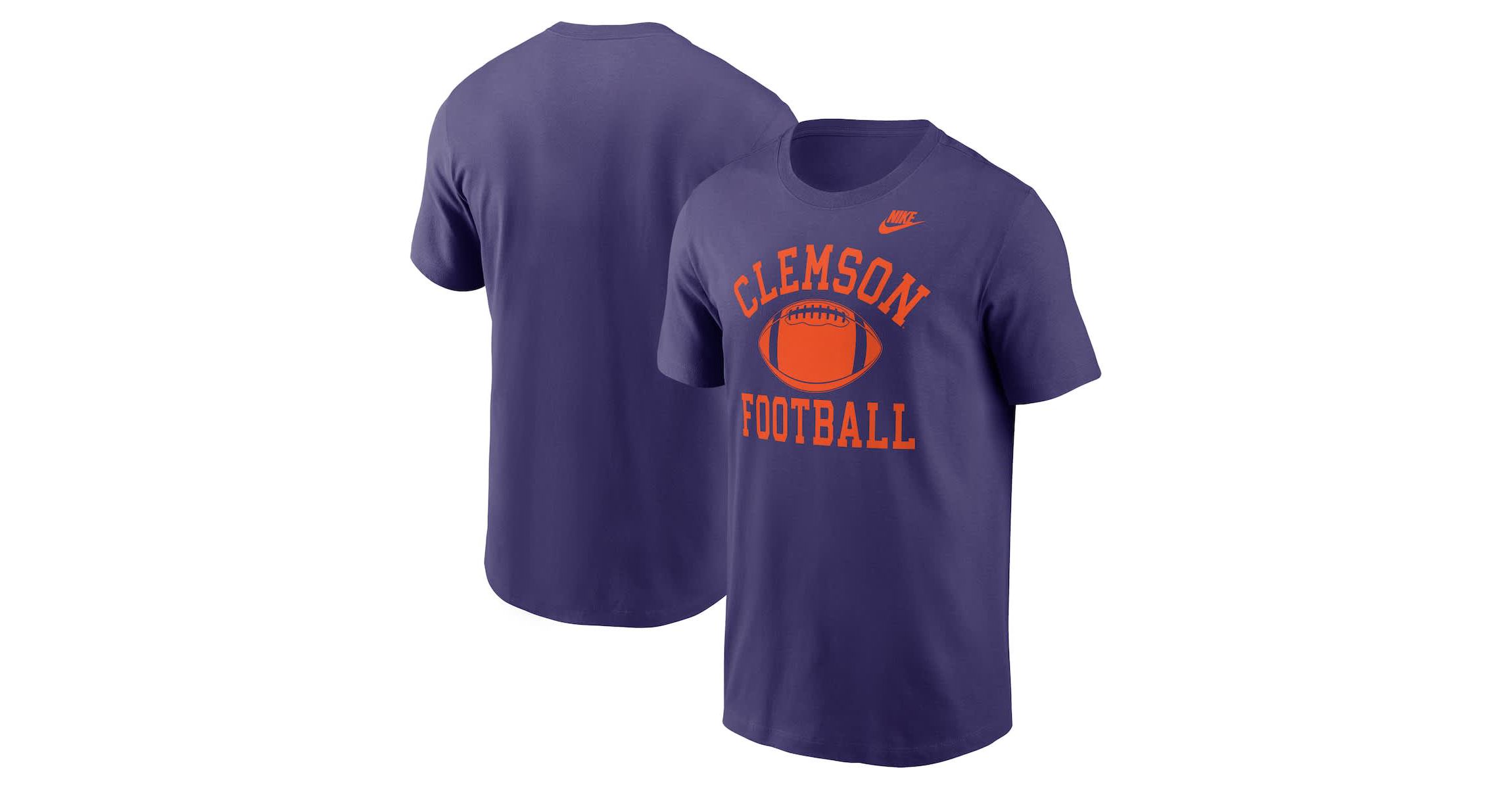 NCAA Nike Clemson Tigers Legacy Football Icon T-Shirt