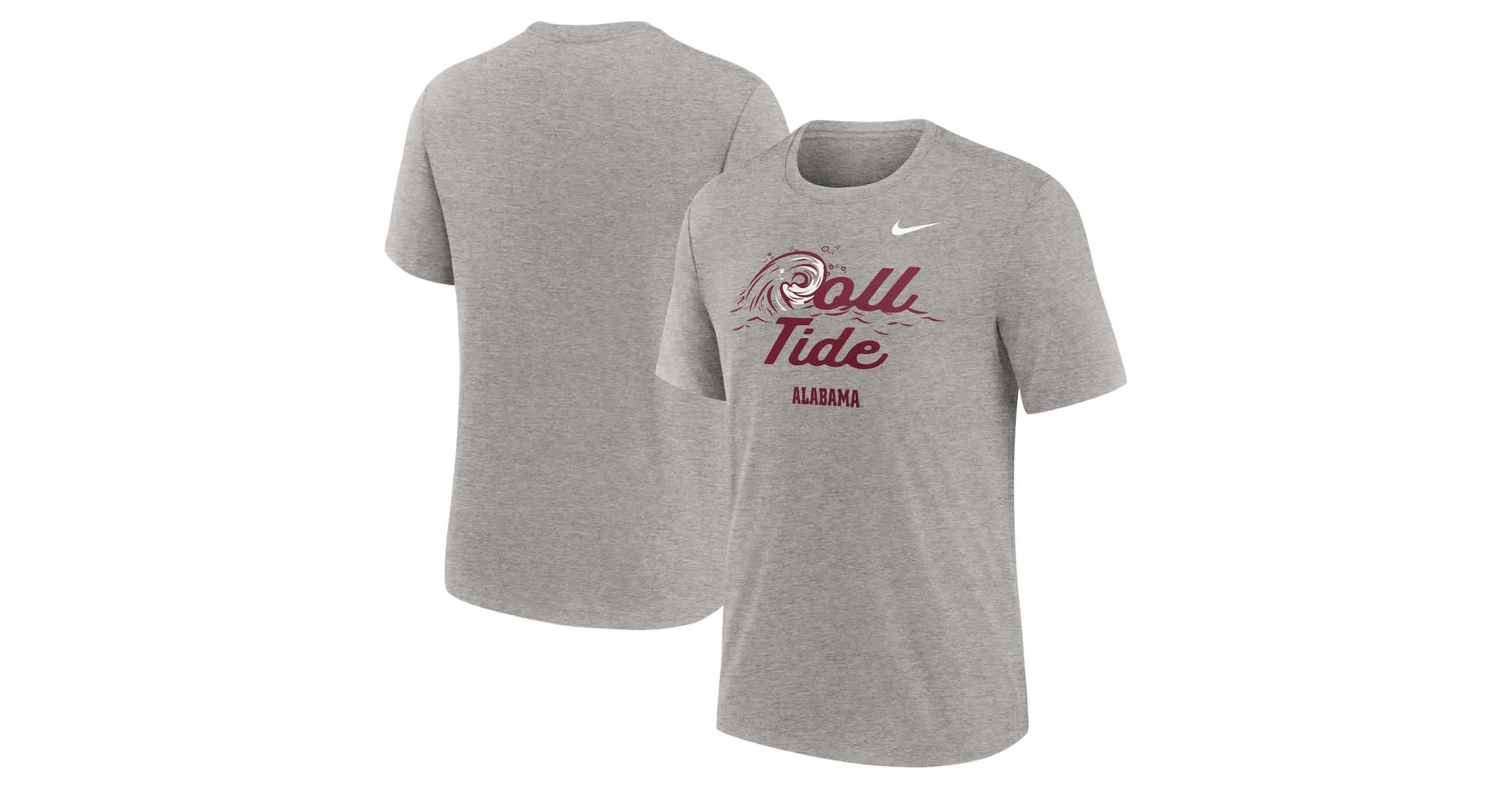 Alabama Crimson Tide NCAA Nike Alabama Tide Local Campus Time Honored Tradition Tri-Blend T-Shirt