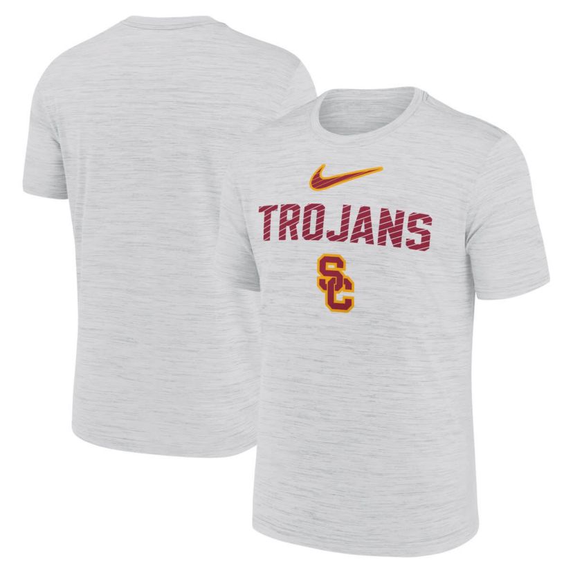 NCAA Nike USC Trojans Campus Slant Velocity Performance T-Shirt