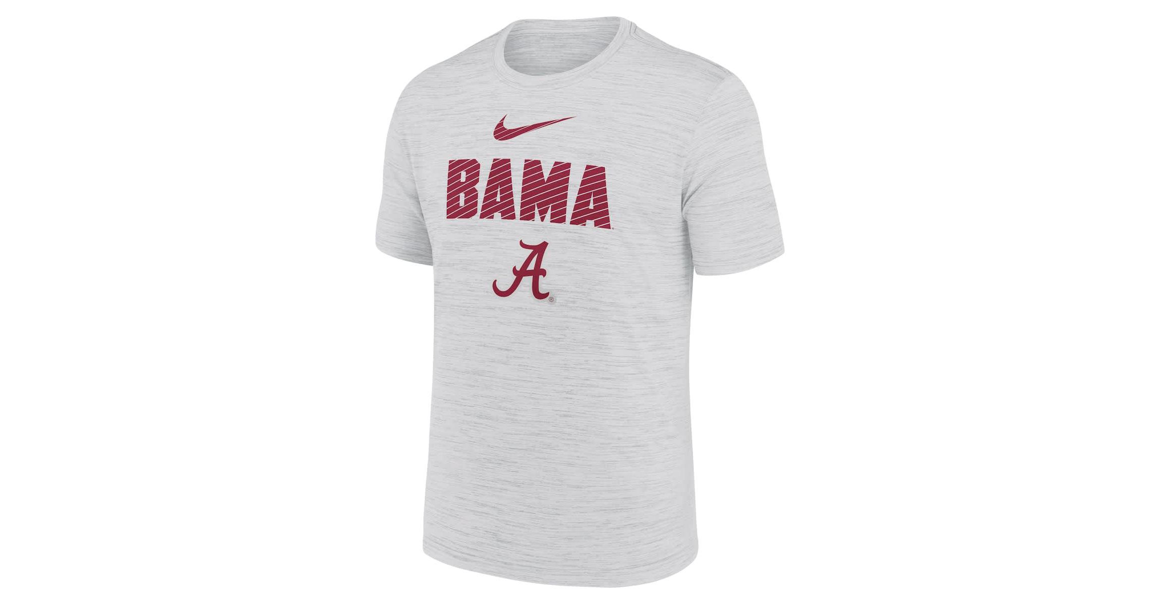 Alabama Crimson Tide NCAA Nike Alabama Tide Campus Slant Velocity Performance T-Shirt