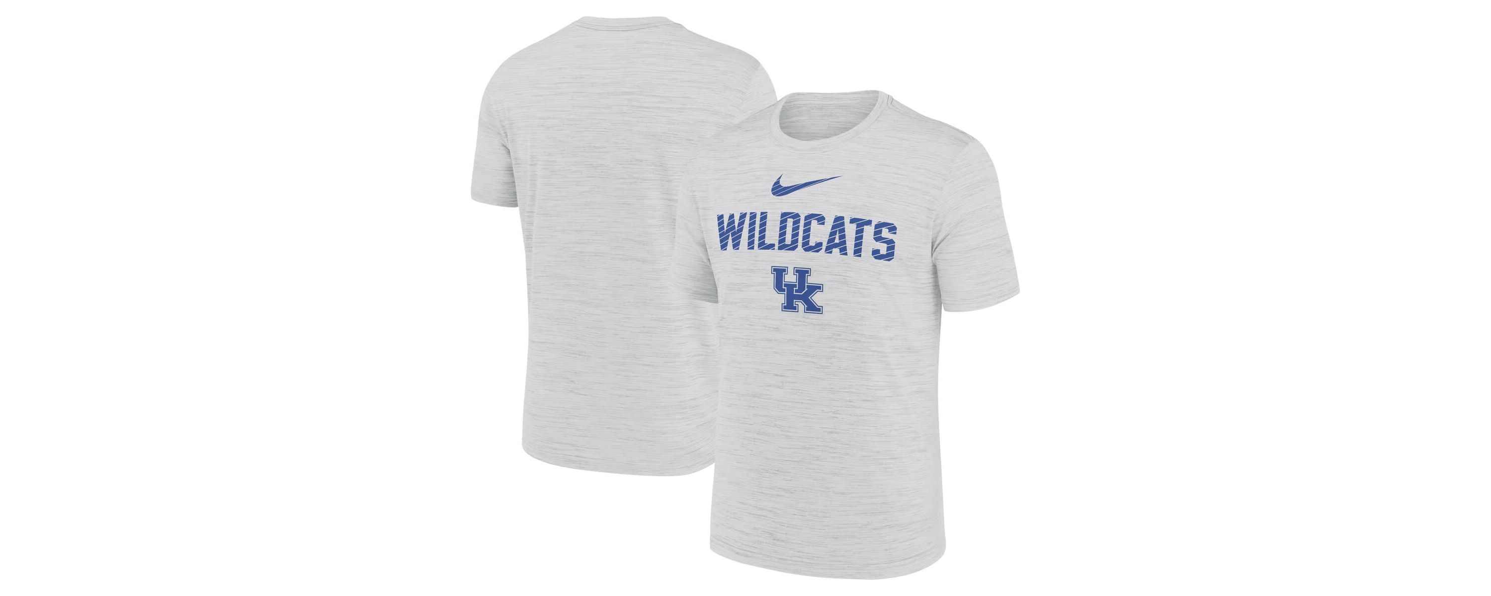 NCAA Nike Kentucky Wildcats Campus Slant Velocity Performance T-Shirt