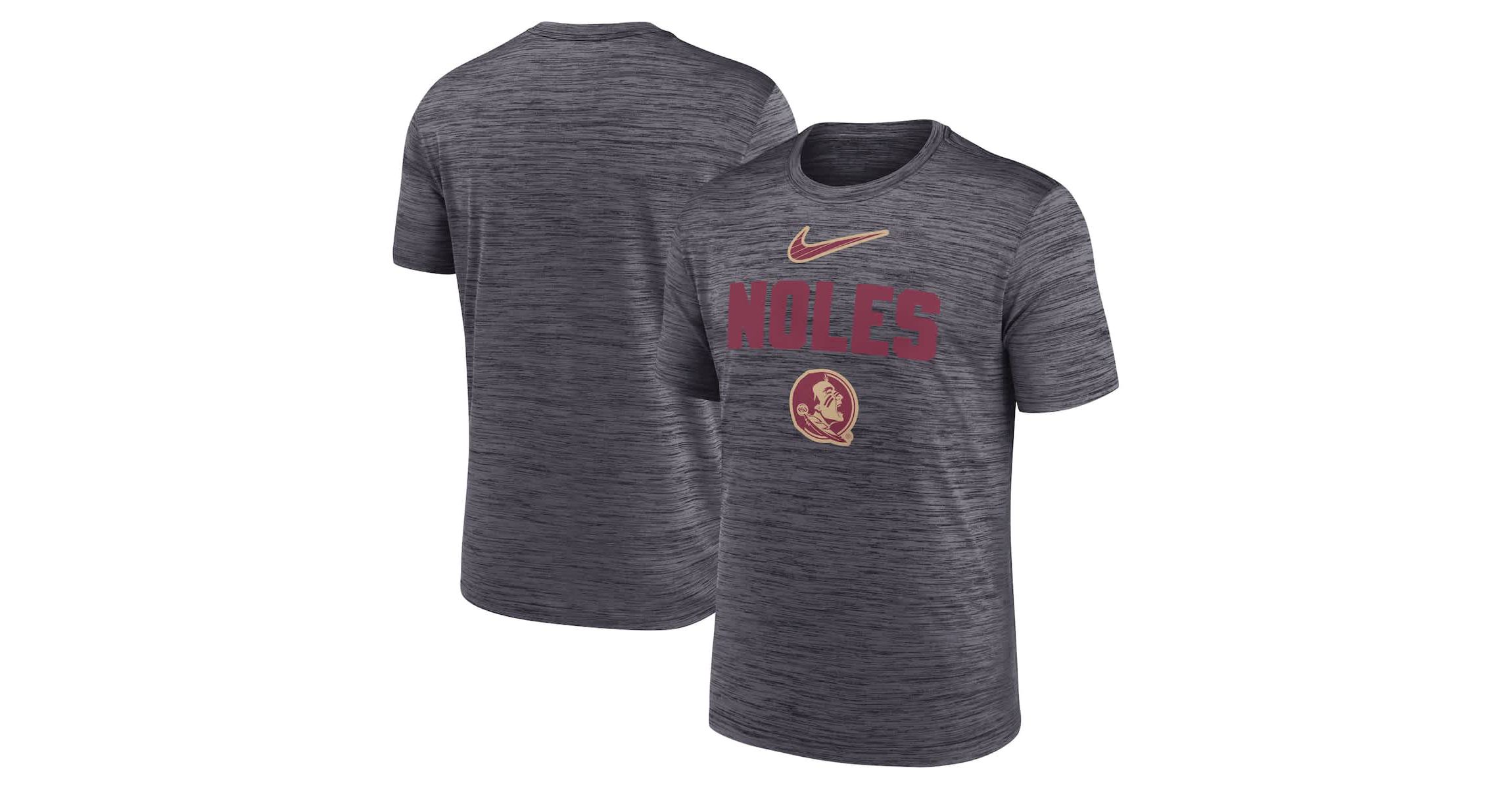 NCAA Nike Florida State Seminoles Campus Slant Velocity Performance T-Shirt