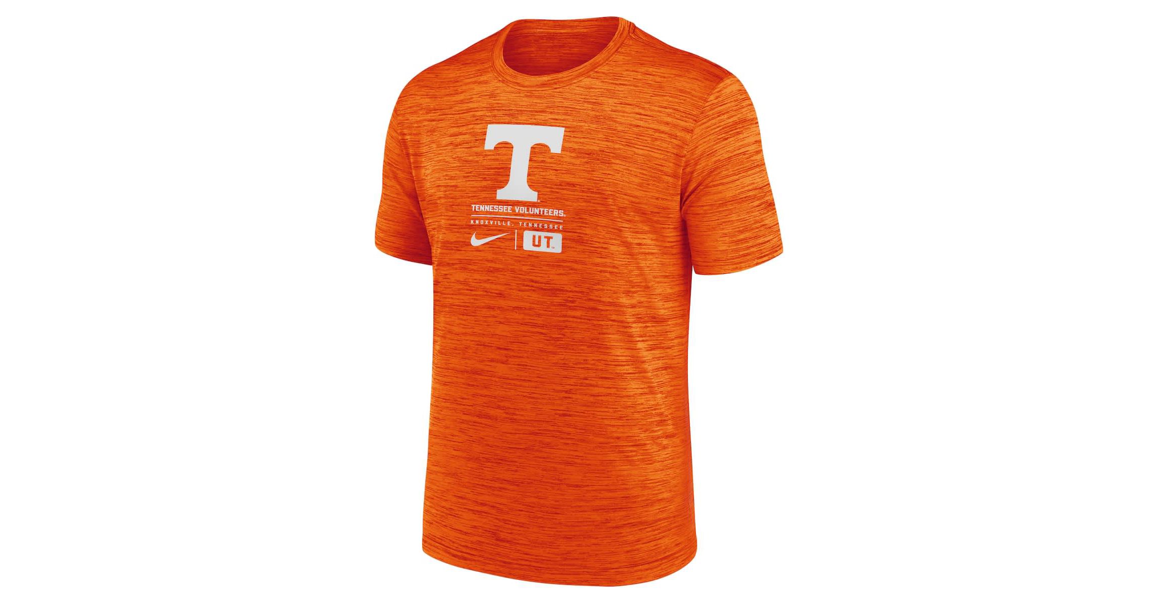 NCAA Nike Tennessee Tennessee Volunteers Campus Center Block Velocity Performance T-Shirt