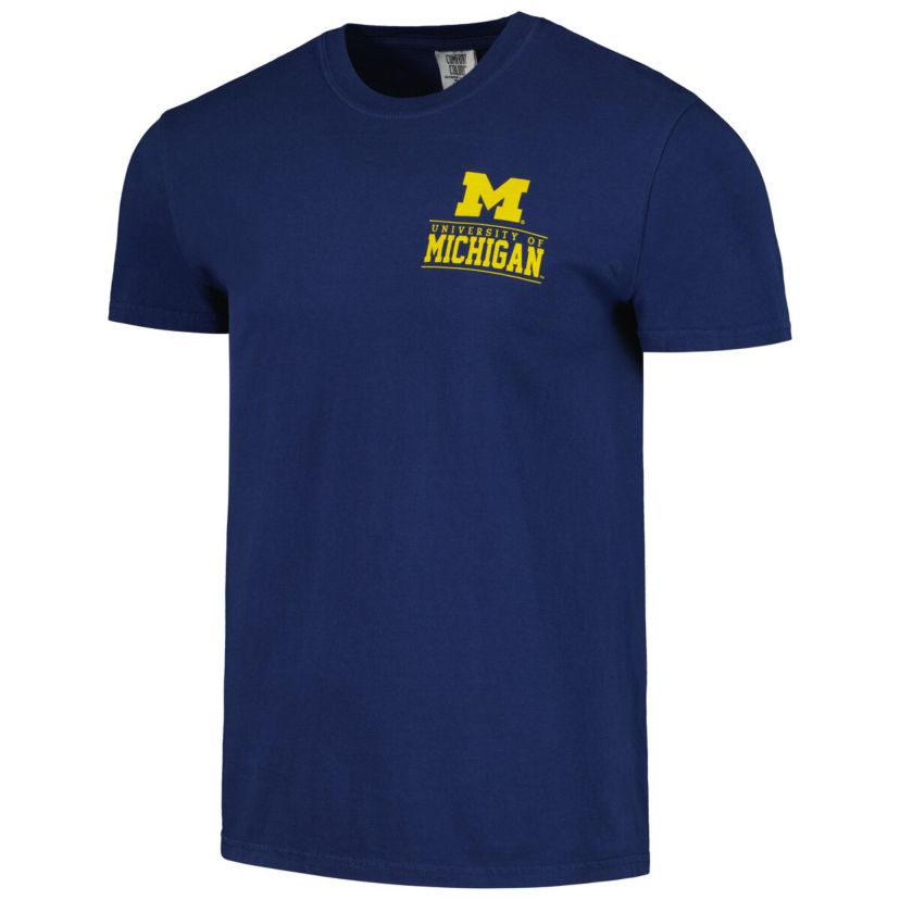 NCAA Michigan Wolverines Campus Badge T-Shirt