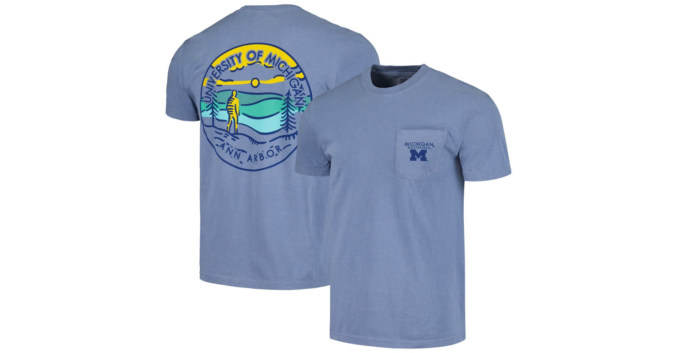 NCAA Michigan Wolverines Circle Scene T-Shirt