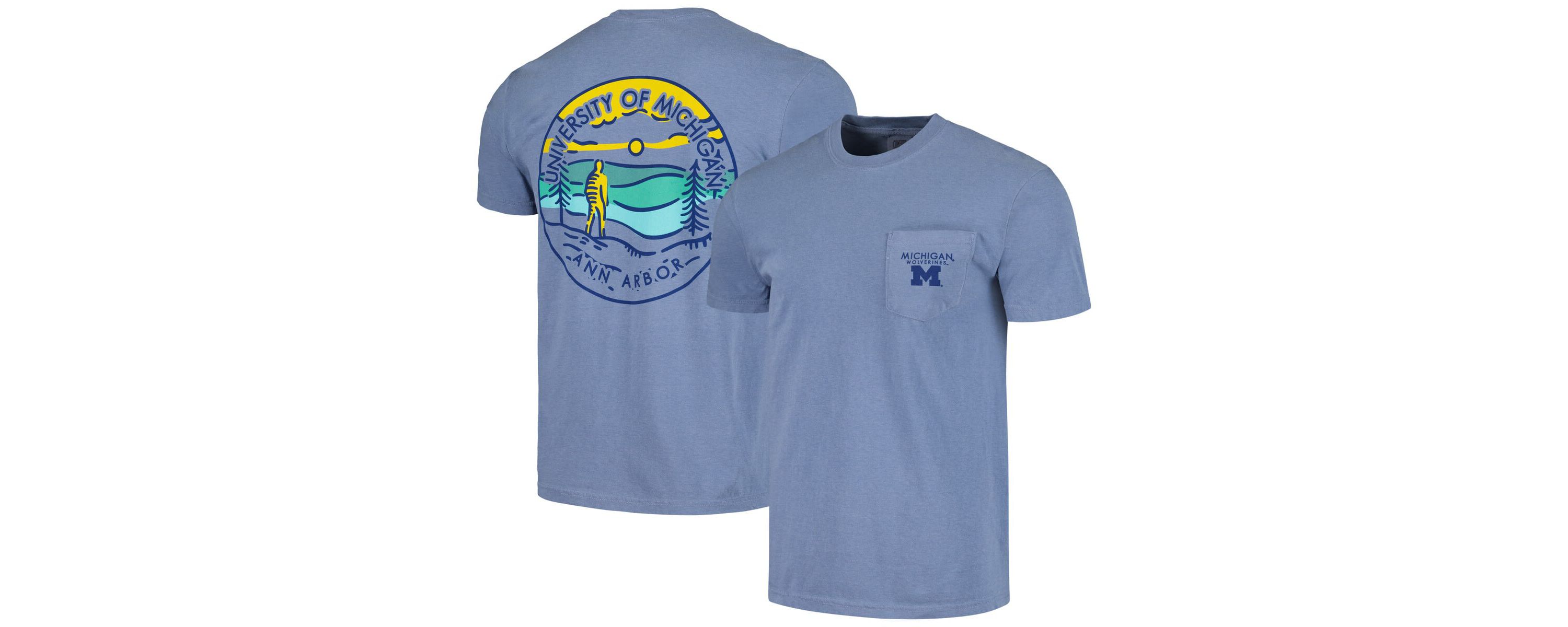 NCAA Michigan Wolverines Circle Scene T-Shirt