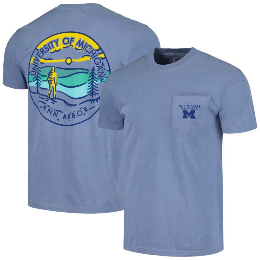 NCAA Michigan Wolverines Circle Scene T-Shirt