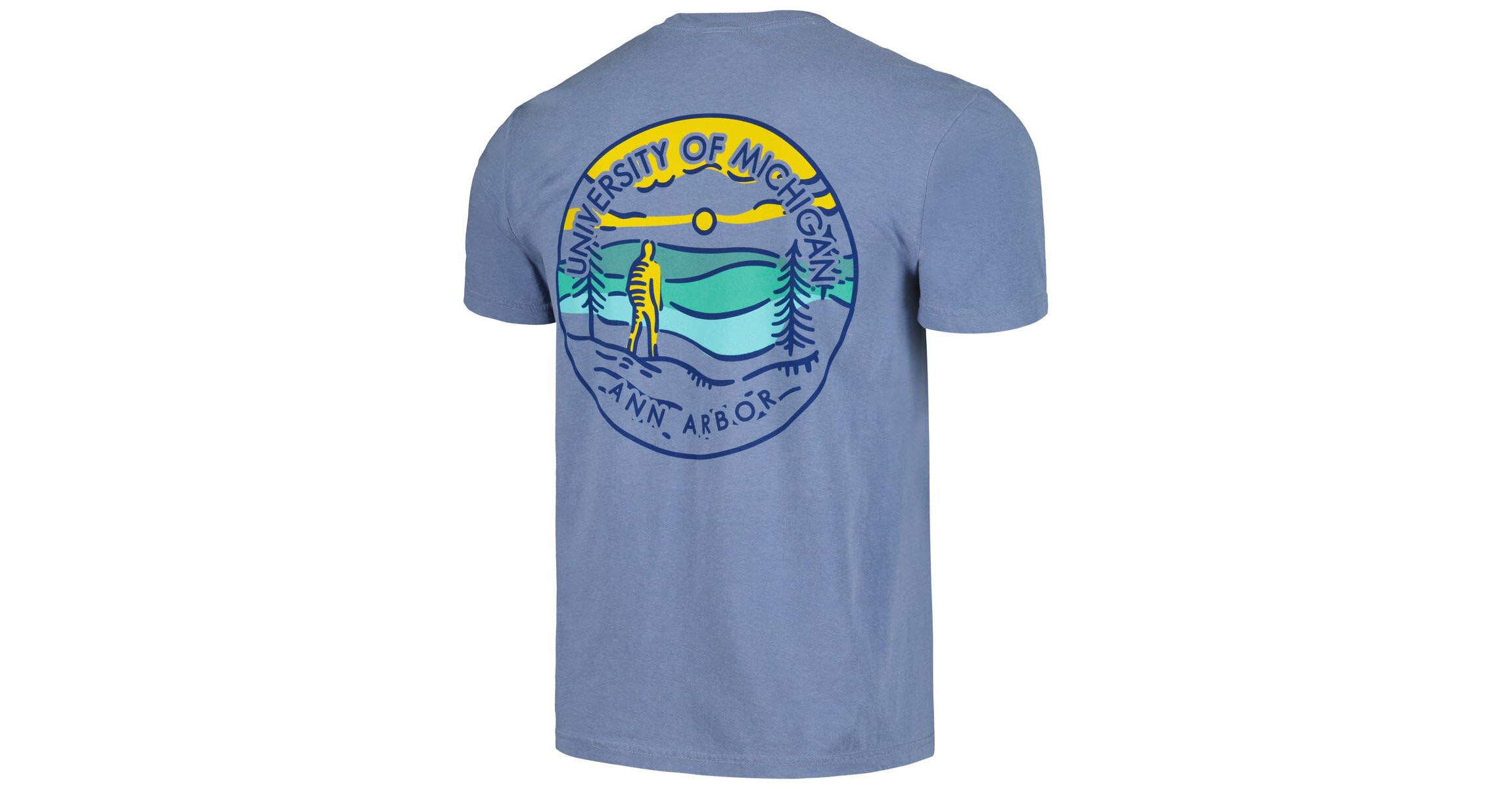NCAA Michigan Wolverines Circle Scene T-Shirt