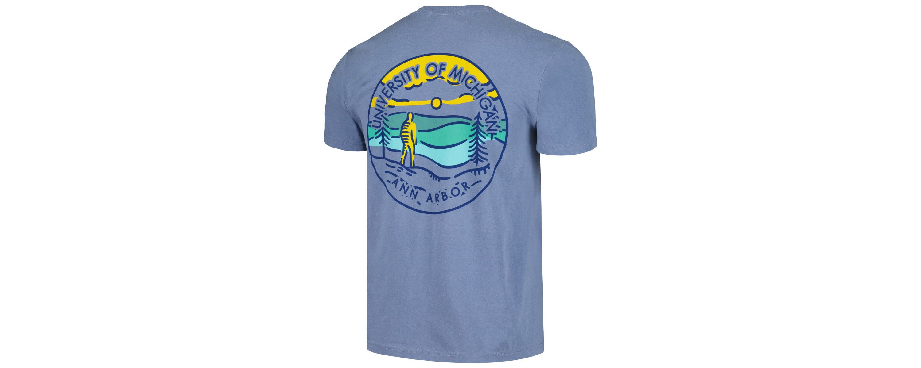 NCAA Michigan Wolverines Circle Scene T-Shirt