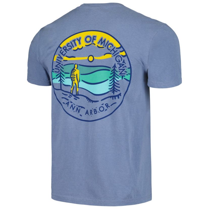 NCAA Michigan Wolverines Circle Scene T-Shirt