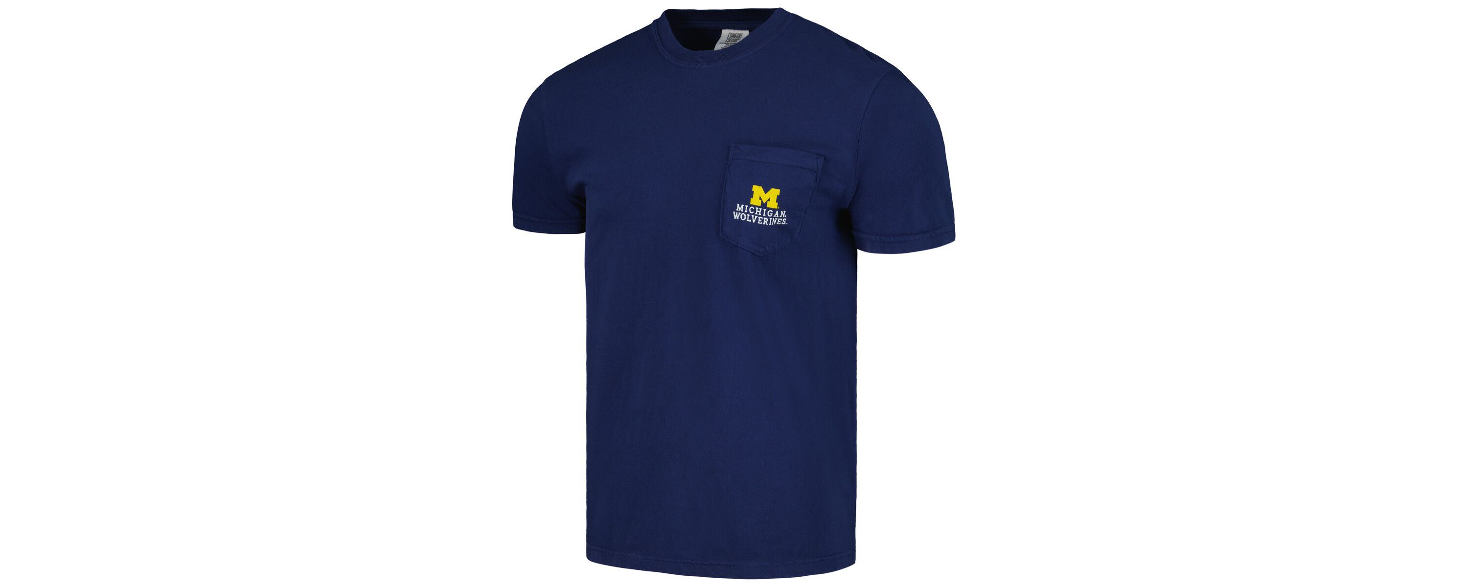 NCAA Michigan Wolverines Painted Sky Pocket T-Shirt