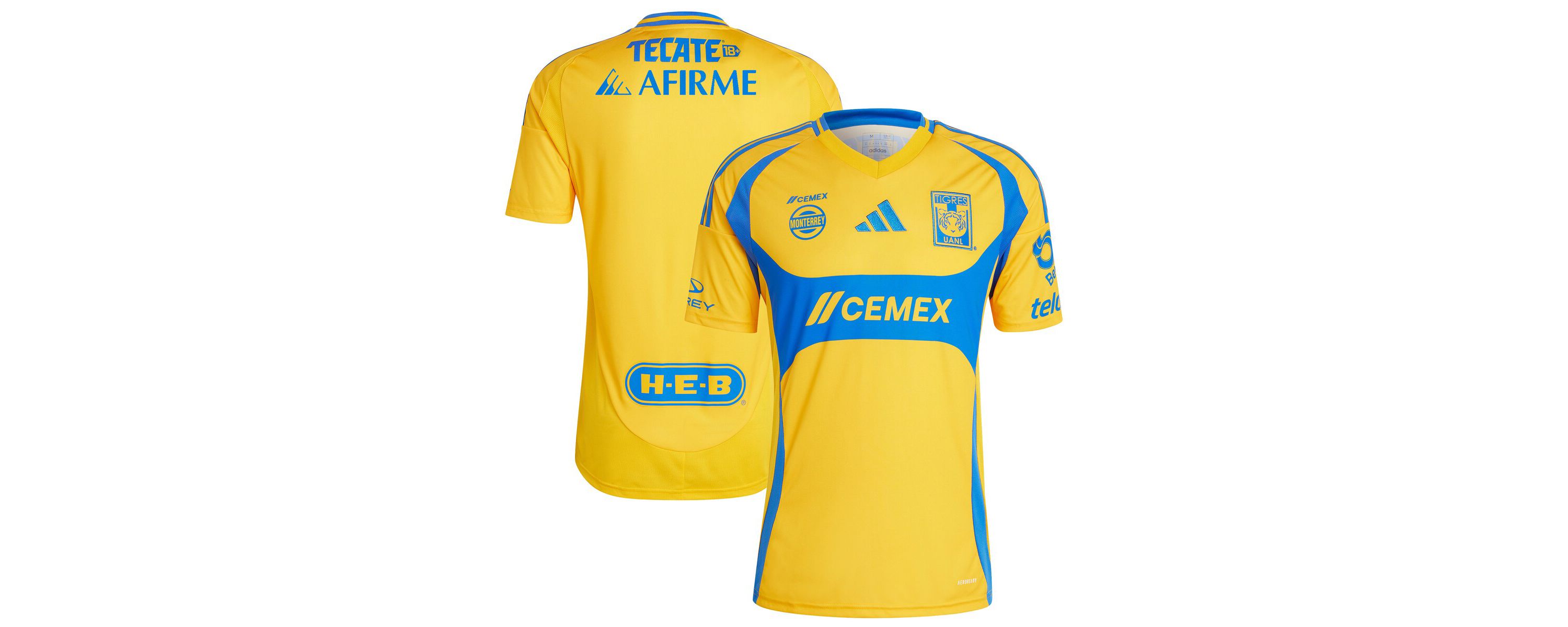 International Clubs Tigres UANL 2024/25 Home Replica Jersey