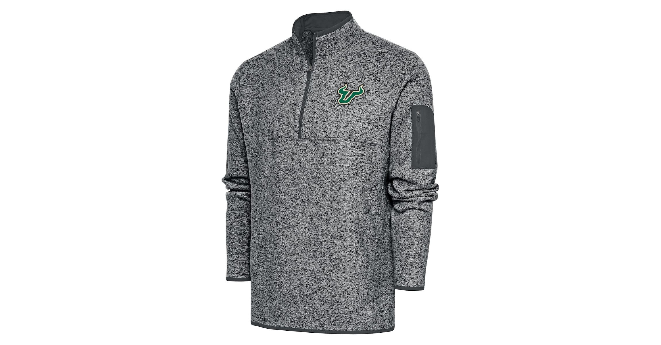 NCAA South Florida Bulls Fortunate Digital Thermal Quarter-Zip Jacket