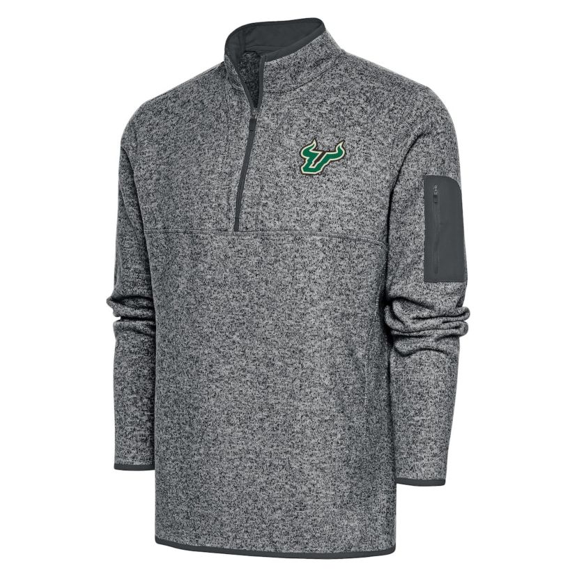 NCAA South Florida Bulls Fortunate Digital Thermal Quarter-Zip Jacket