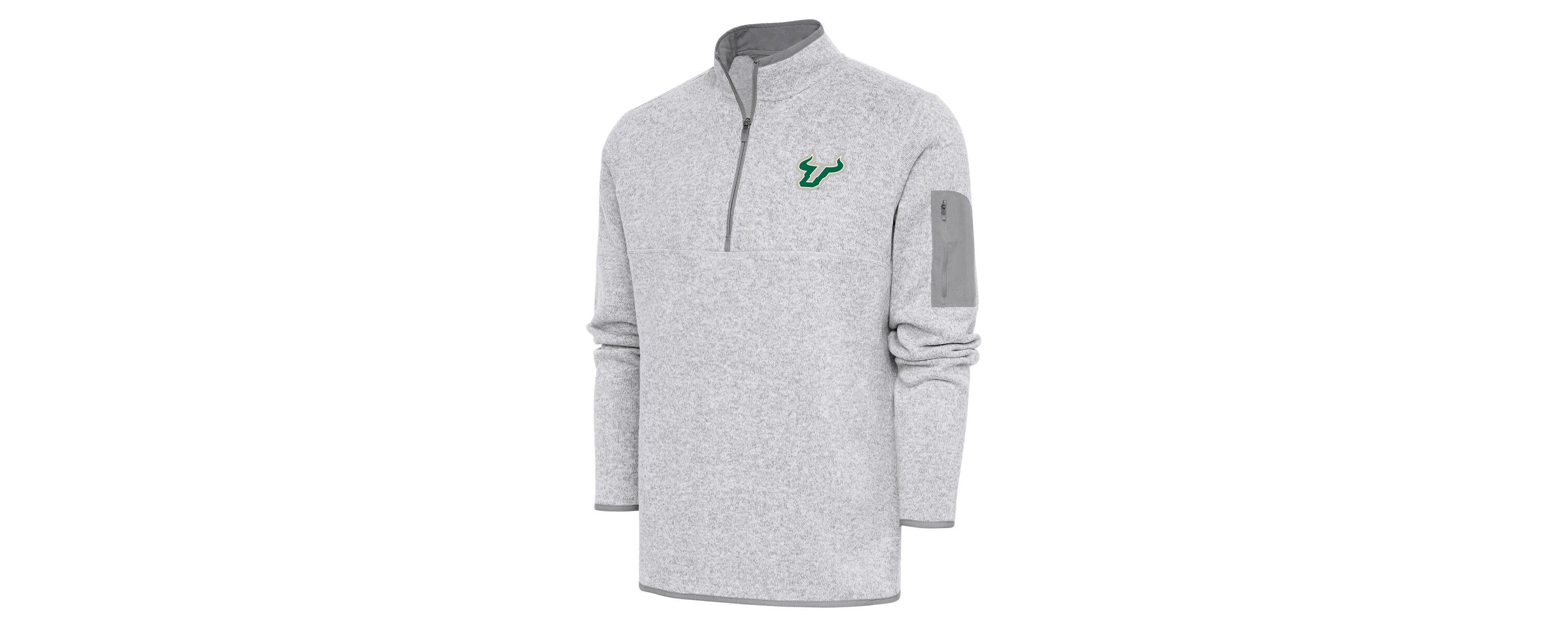NCAA South Florida Bulls Fortunate Digital Thermal Quarter-Zip Jacket