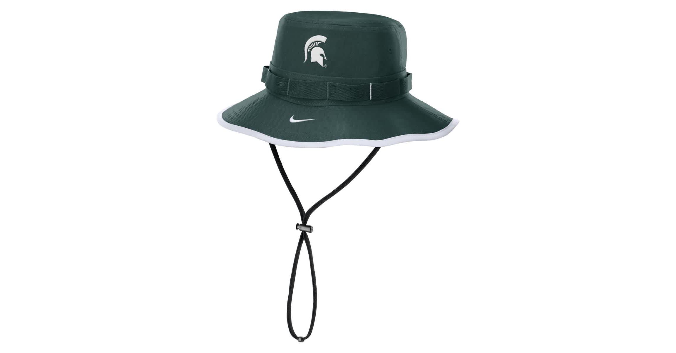 NCAA Nike Michigan State Spartans 2024/25 On-Field Apex Performance Boonie Bucket Hat