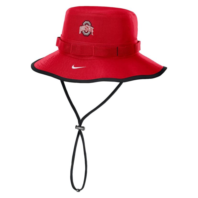 NCAA Nike Ohio State Buckeyes 2024/25 On-Field Apex Performance Boonie Bucket Hat