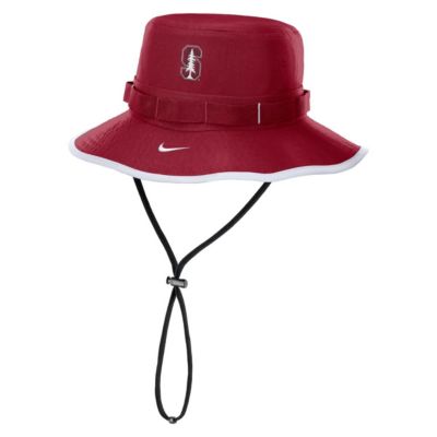 Men's Stanford Cardinal NCAA Nike Stanford 2024/25 On-Field Apex Performance Boonie Bucket Hat