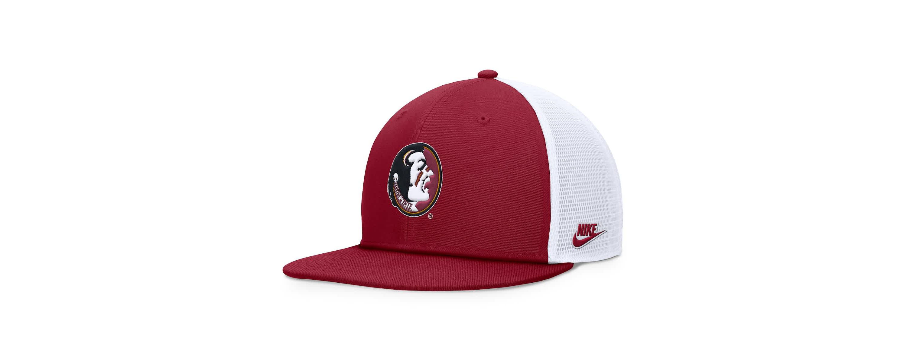 NCAA Nike Garnet/White Florida State Seminoles Legacy Pro Snapback Hat