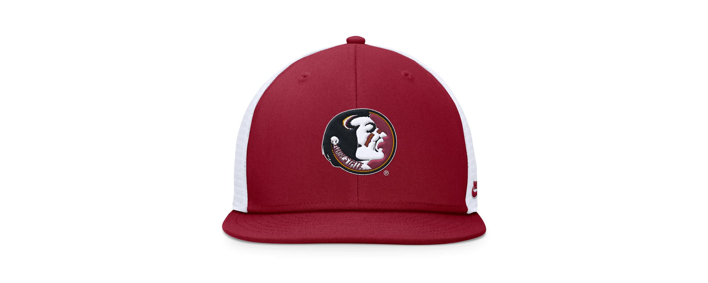 NCAA Nike Garnet/White Florida State Seminoles Legacy Pro Snapback Hat