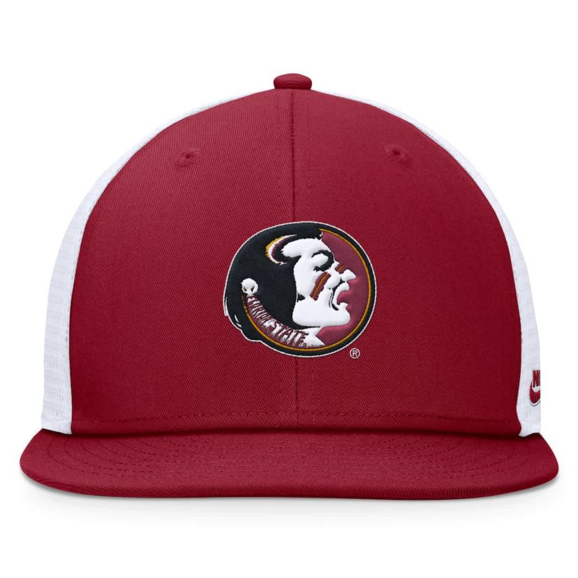 NCAA Nike Garnet/White Florida State Seminoles Legacy Pro Snapback Hat
