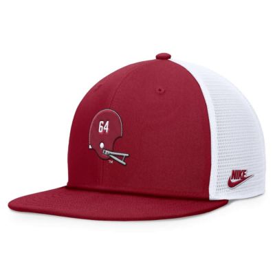 Men's Alabama Crimson Tide NCAA Nike Crimson/White Alabama Tide Legacy Pro Snapback Hat