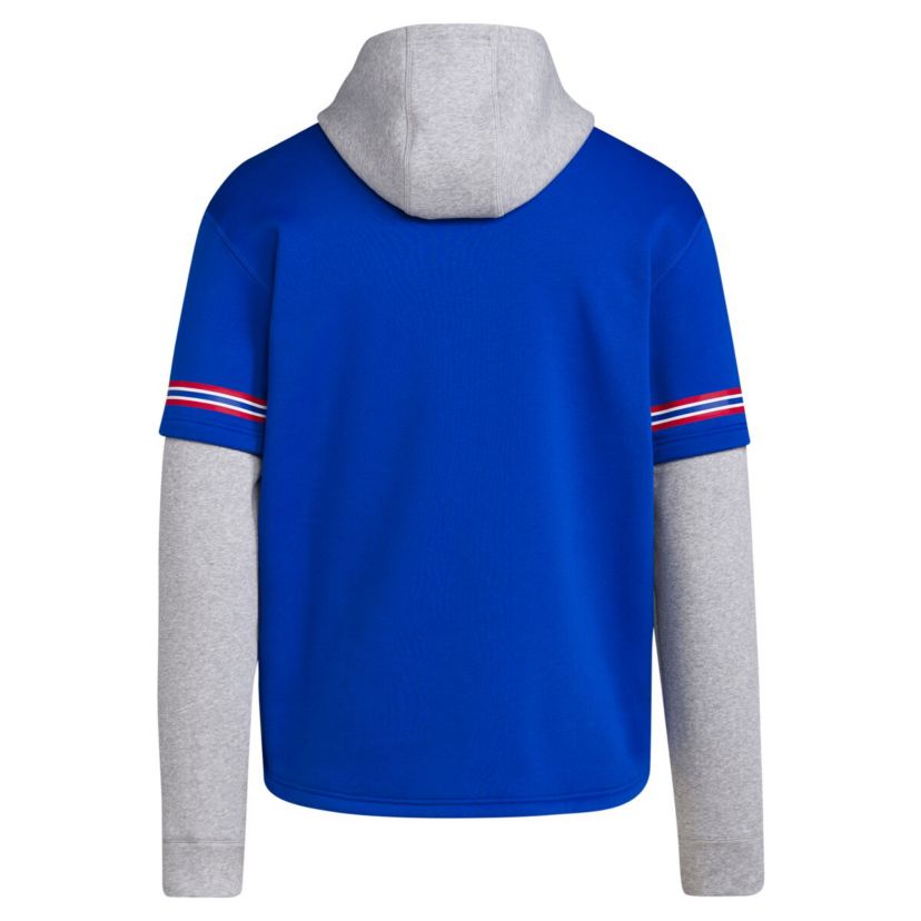 NCAA Kansas Jayhawks Pullover Baseball Jersey Hoodie