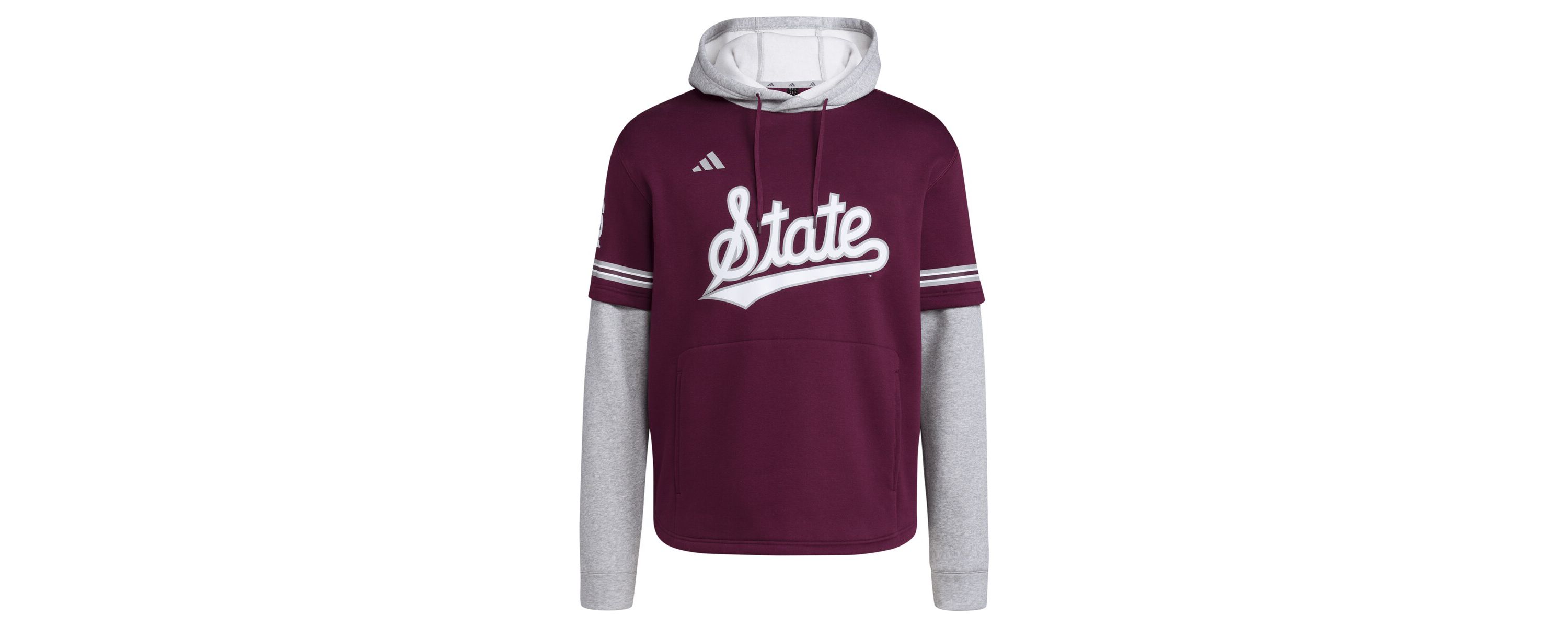 NCAA Mississippi State Bulldogs Pullover Baseball Jersey Hoodie