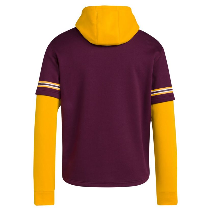 NCAA Arizona State Sun Devils Pullover Baseball Jersey Hoodie